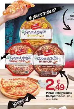 Supermercados El Jamón CAMPOFRIO Pizzas Refrigeradas oferta