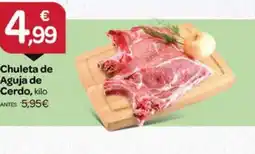 Supermercados El Jamón Chuleta de Aguja de Cerdo oferta