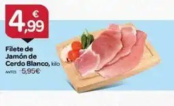 Supermercados El Jamón Filete de Jamón de Cerdo Blanco oferta