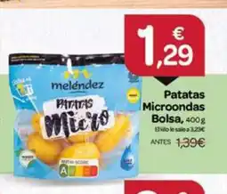 Supermercados El Jamón Patatas Microondas Bolsa oferta