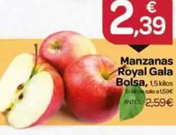 Supermercados El Jamón Manzanas Royal Gala Bolsa oferta