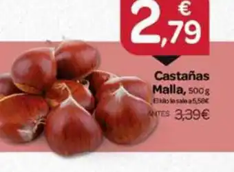 Supermercados El Jamón Castañas Malla oferta