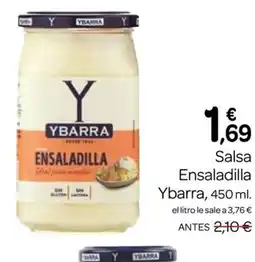 Supermercados El Jamón YBARRA Salsa Ensaladilla oferta