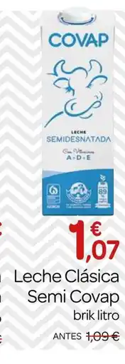Supermercados El Jamón COVAP Leche Clásica Semi oferta