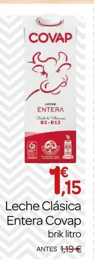 Supermercados El Jamón COVAP Leche Clásica Entera oferta