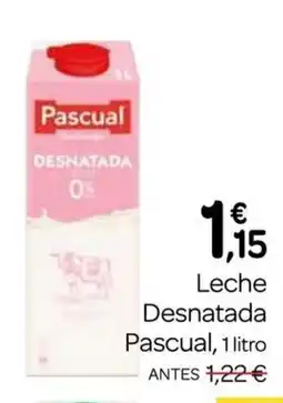 Supermercados El Jamón PASCUAL Leche Desnatada oferta