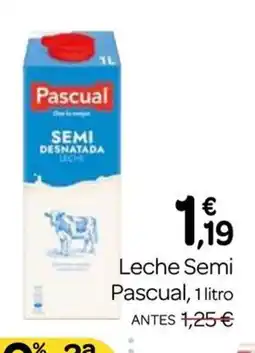 Supermercados El Jamón PASCUAL Leche Semi oferta