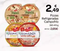 Supermercados El Jamón CAMPOFRIO Pizzas Refrigeradas oferta
