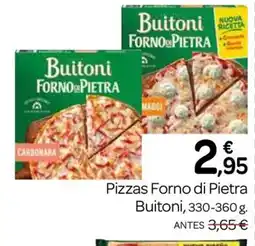 Supermercados El Jamón BUITONI Pizzas Forno di Pietra oferta