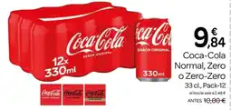 Supermercados El Jamón COCA-COLA Normal, Zero o Zero-Zero oferta