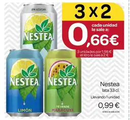 Supermercados El Jamón NESTEA oferta
