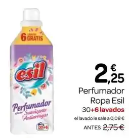 Supermercados El Jamón ESIL Perfumador Ropa oferta
