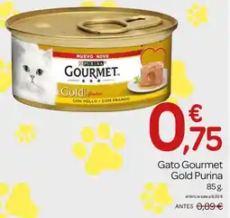 Supermercados El Jamón PURINA Gato Gourmet Gold oferta