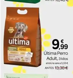 Supermercados El Jamón ÚLTIMA Perro Adult oferta