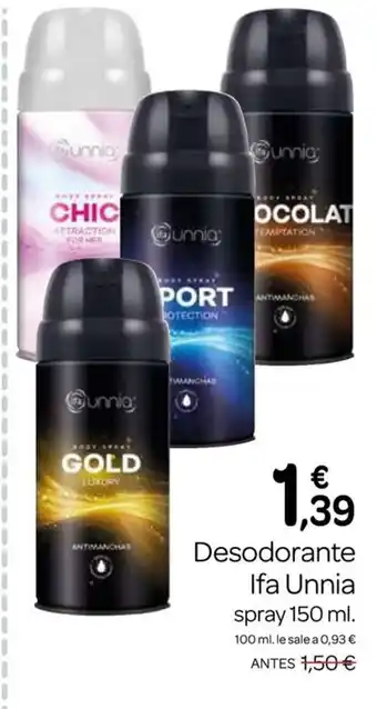 IFA UNNIA Desodorante