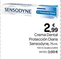 Supermercados El Jamón SENSODYNE Crema Dental Protección Diaria oferta