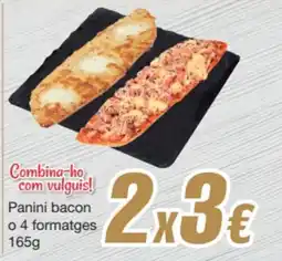 SPAR Fragadis Panini bacon o 4 formatges oferta
