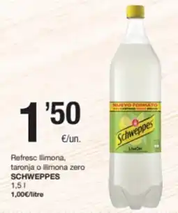 SPAR Fragadis SCHWEPPES Refresc llimona, taronja o llimona zero oferta