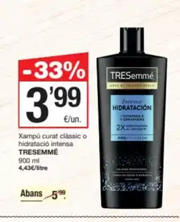 SPAR Fragadis TRESEMMÉ Xampú curat clàssic o hidratació intensa oferta