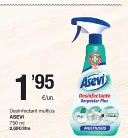 SPAR Fragadis ASEVI Desinfectant multiús oferta