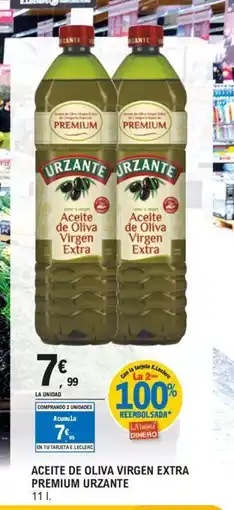 E.Leclerc URZANTE Aceite de oliva virgen extra premium oferta