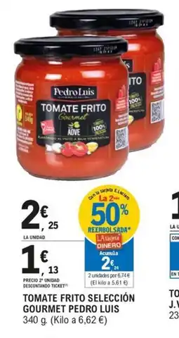 E.Leclerc PEDRO LUIS Tomate frito selección gourmet oferta