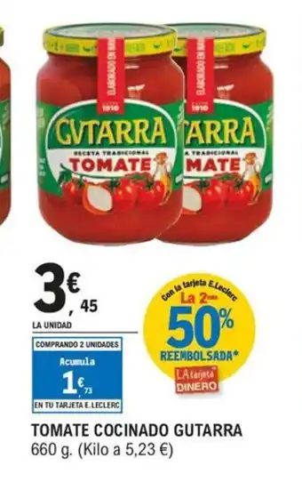 E.Leclerc GUTARRA Tomate cocinado oferta