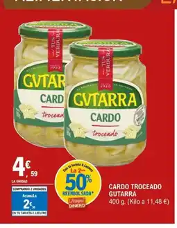 E.Leclerc GUTARRA Cardo troceado oferta