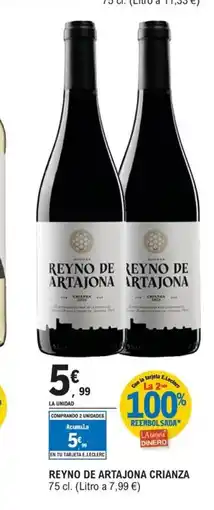 E.Leclerc Reyno de artajona crianza oferta