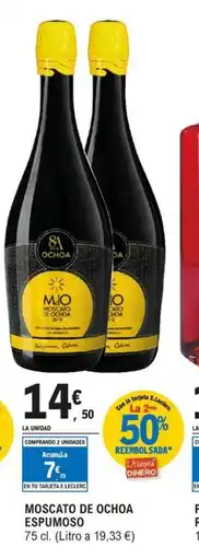E.Leclerc Moscato de ochoa espumoso oferta
