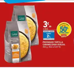 E.Leclerc VERLEAL Preparado tortilla caramelizada oferta