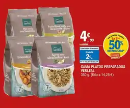 E.Leclerc VERLEAL Gama platos preparados oferta