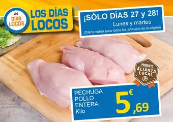 E.Leclerc Pechuga pollo entera oferta