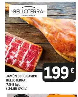 E.Leclerc BELLOTERRA Jamón cebo campo oferta
