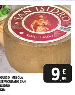 E.Leclerc SAN ISIDRO Queso mezcla semicurado oferta