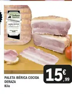 E.Leclerc Paleta ibérica cocida deraza oferta