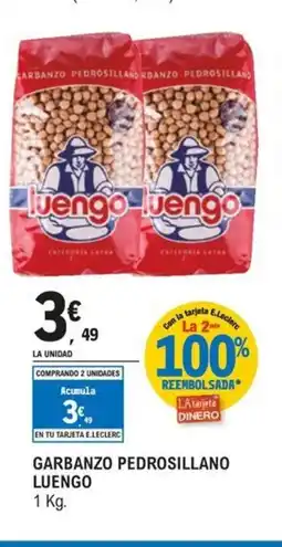 E.Leclerc LUENGO Garbanzo pedrosillano oferta