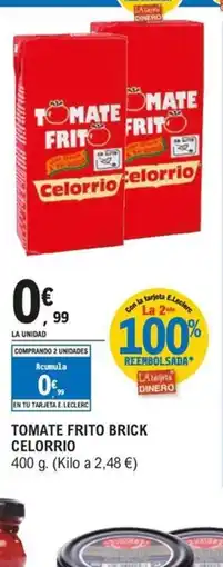 E.Leclerc CELORRIO Tomate frito brick oferta