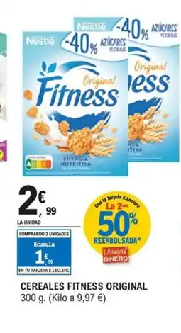 E.Leclerc Cereales fitness original oferta