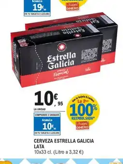 E.Leclerc ESTRELLA GALICIA Cerveza oferta