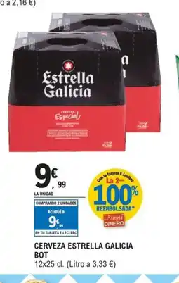 E.Leclerc ESTRELLA GALICIA Cerveza oferta