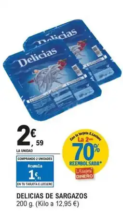E.Leclerc Delicias de sargazos oferta
