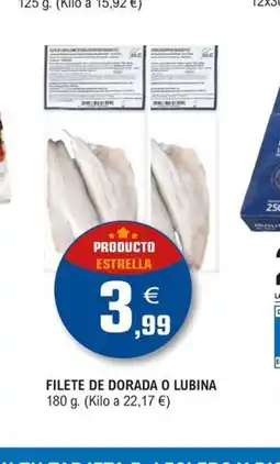 E.Leclerc Filete de dorada o lubina oferta