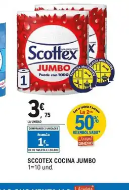E.Leclerc SCCOTEX Cocina jumbo oferta