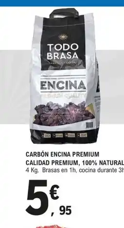 E.Leclerc Carbón encina premium calidad premium oferta