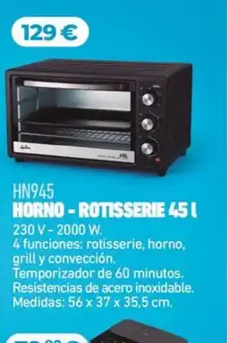 E.Leclerc Horno-rotisserie oferta
