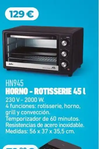 E.Leclerc Horno-rotisserie oferta