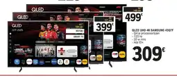 E.Leclerc SAMSUNG QLED UHD 4K 43Q7F oferta