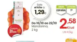 Eroski Mandarina oferta