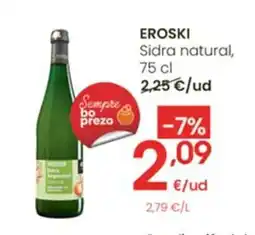 Eroski EROSKI Sidra natural oferta